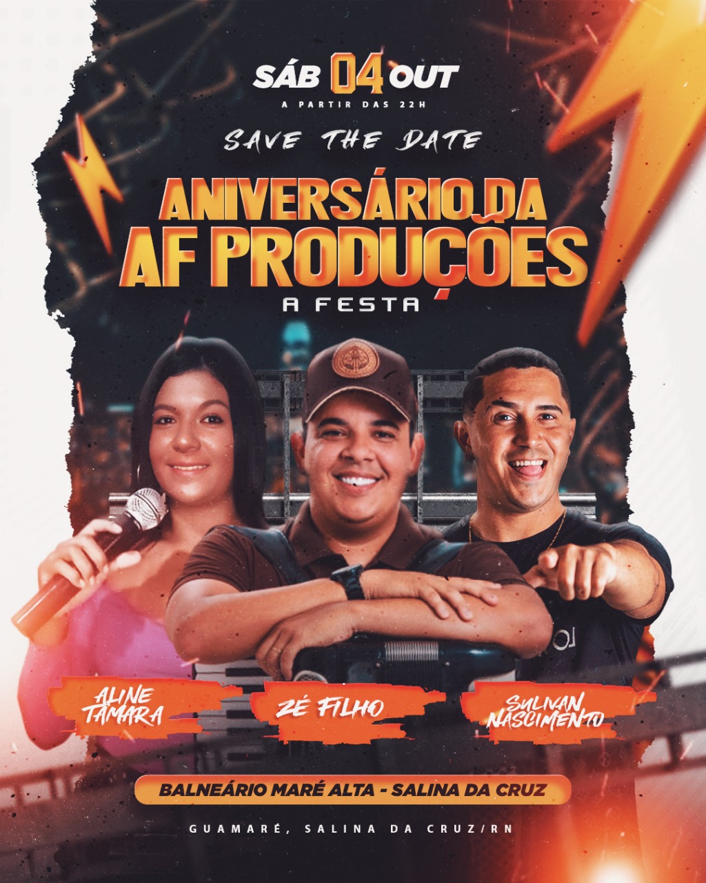 VEM AI ANIVERSÁRIO AF PRODUÇÃO E EVENTOS