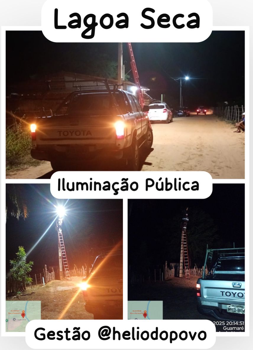 Iluminação Pública compromisso mantido. Gestão @heliodopovo