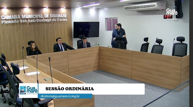VIAGEM DE PARLAMENTARES À XXIV MARCHA A BRASÍLIA IMPEDE SESSÃO NA CÂMARA MUNICIPAL DE GUAMARÉ NESTA TERÇA FEIRA (22)