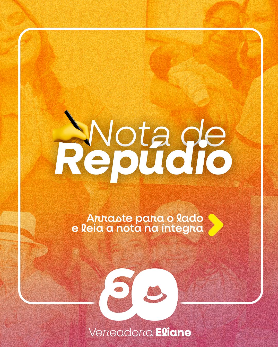 Não nos calamos diante da injustiça.