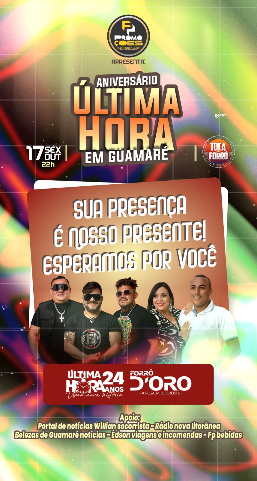Vai ser lotação casa cheia a melhor casa de show da região toca do forro receba com Fernando do paredão receba