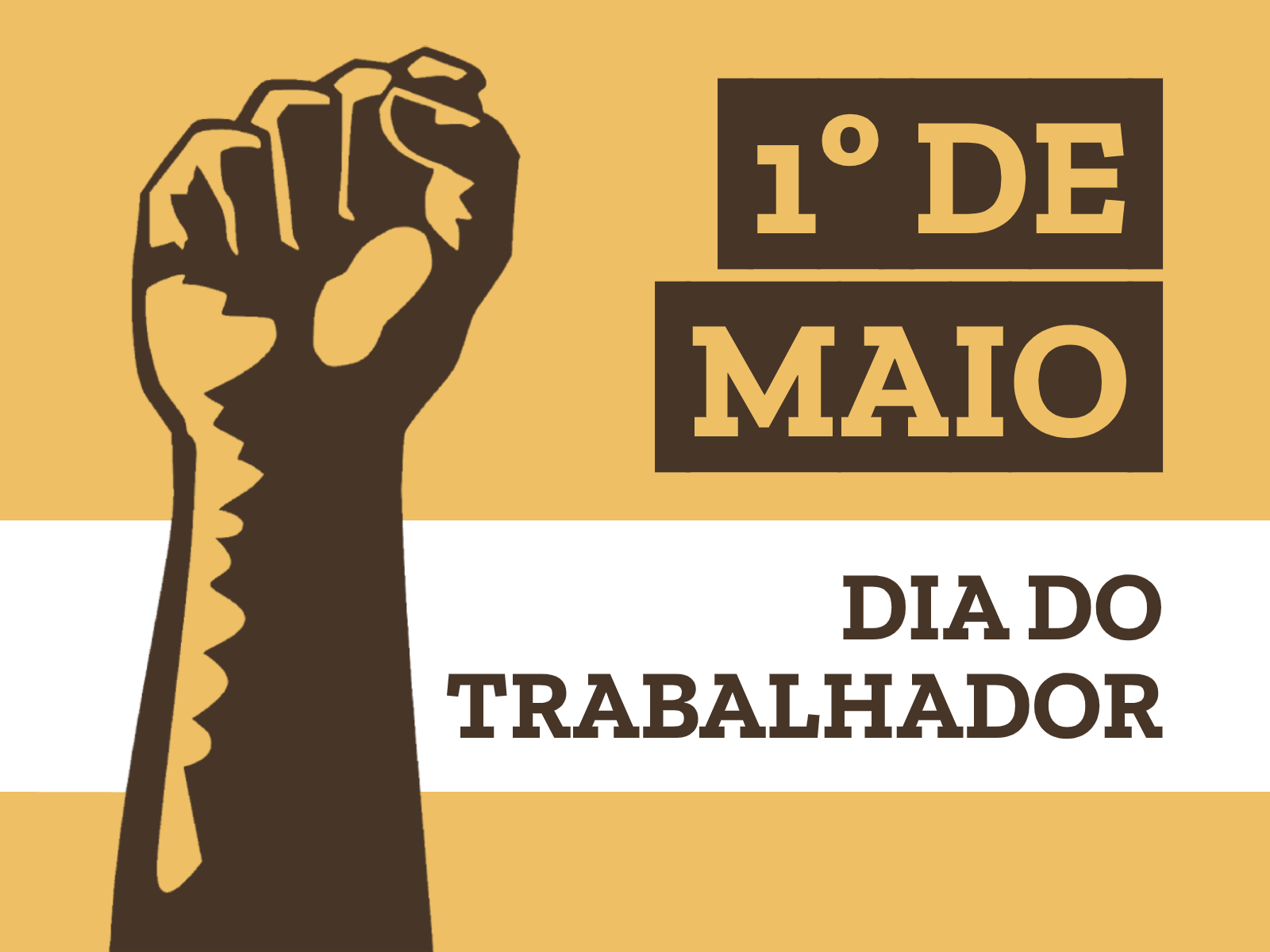 DIA 1 DE MAIO DIA DO TRABALHADOR