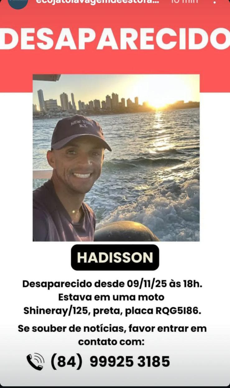 PROCURA SER: SE HADISSON DE GUAMARÉ RN