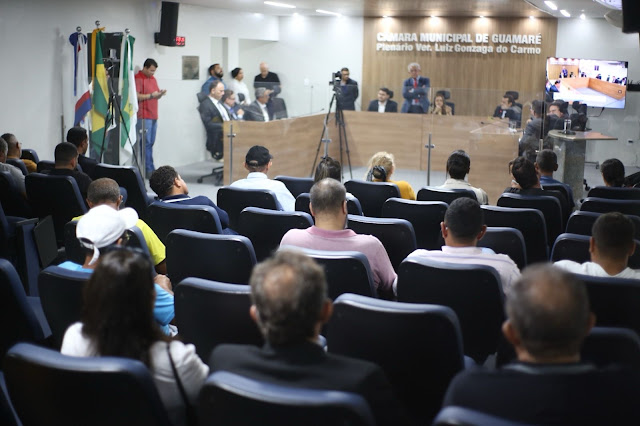 AUDIÊNCIA PÚBLICA DEBATE PROJETO QUE AUTORIZA PREFEITURA DE GUAMARÉ A VENDER CRÉDITOS JUDICIAIS