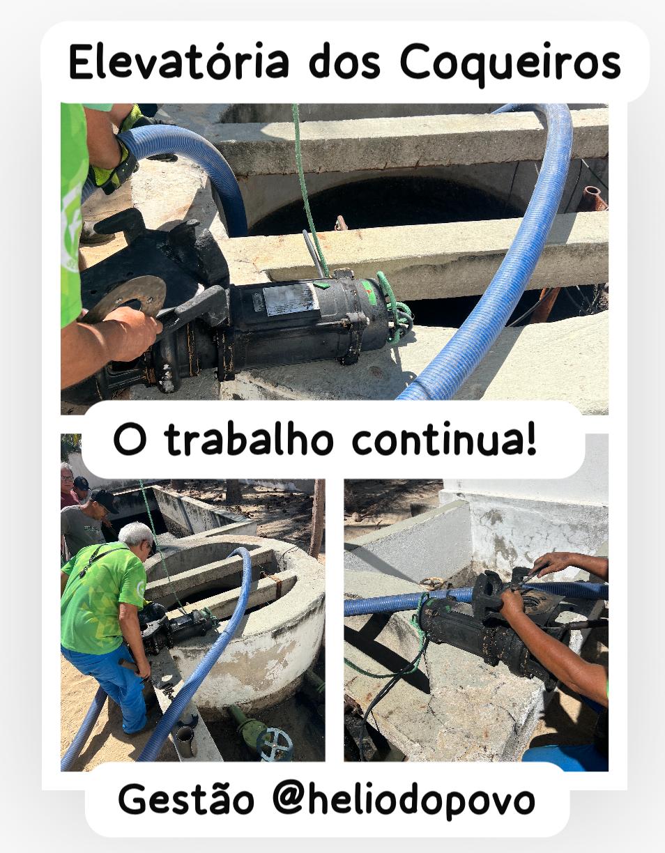​Trabalhando e servindo ao povo!