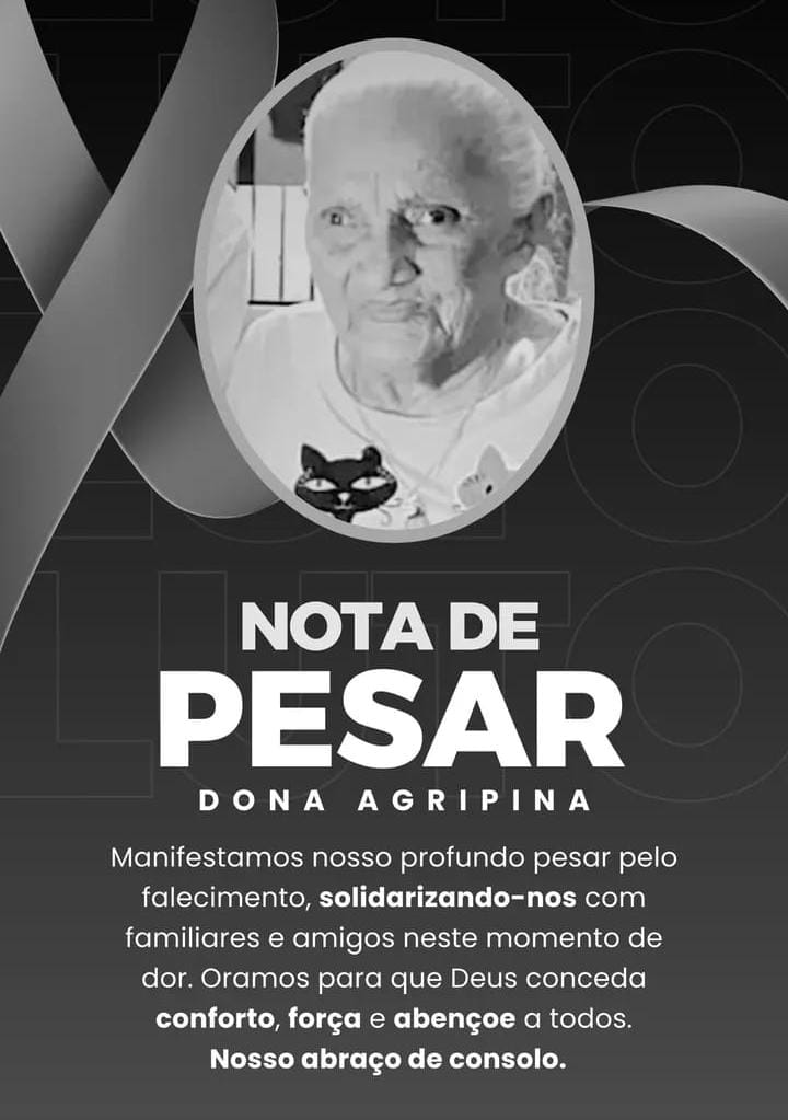 NOTA DE FALECIMENTO
